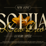 Sofila aesthetically beautiful typeface. Download free