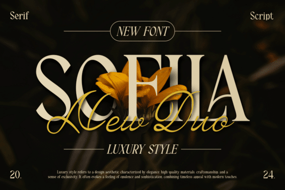 Sofila aesthetically beautiful typeface. Download free