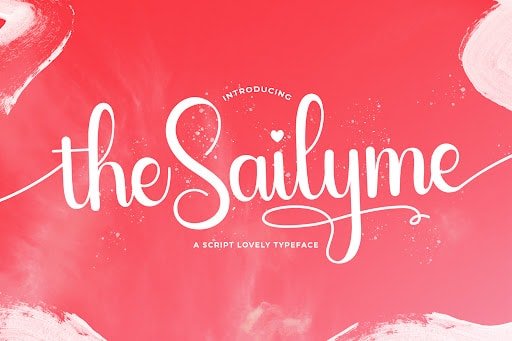 Sailyme Font by StringLabs