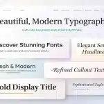 Featured image for The Most Popular Fonts for Websites in 2025 (With Examples)