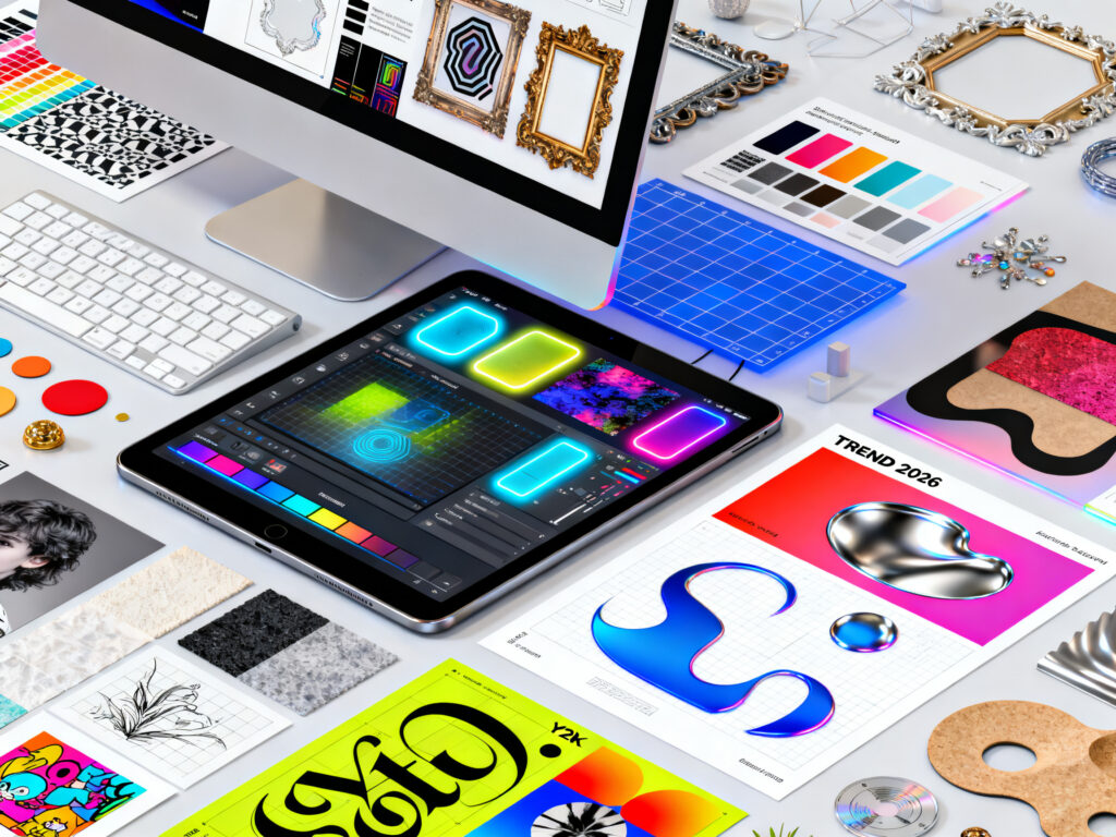 Featured image for Graphic Design Trends 2026 on Kittl: What to Expect and Use