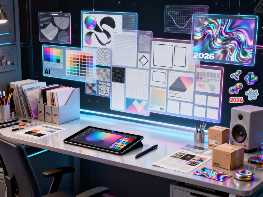 Featured image for Graphic Design Trends 2026 in Kittl: What Creators Need to Know