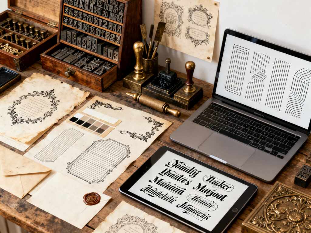 Featured image for 31 Best Vintage Typography Fonts for Commercial Use