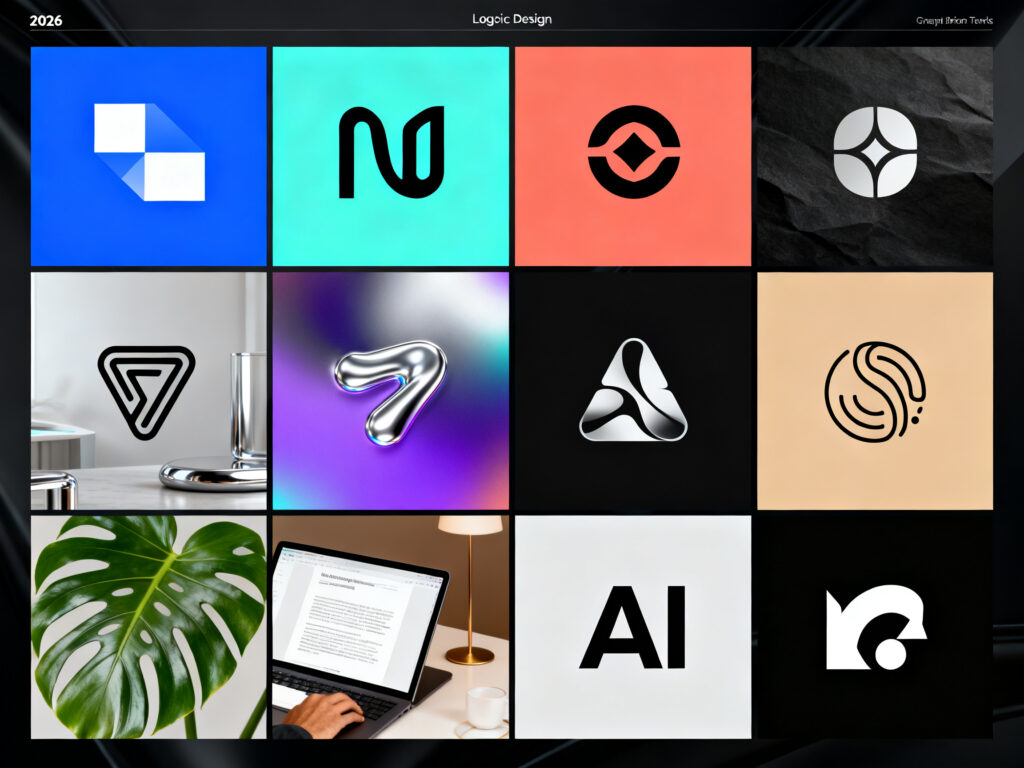 Featured image for Graphic Logo Design Trends for 2026: Inspiration & Ideas
