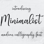 Featured image for Minimalist Font by cavalera creative · Creative Fabrica