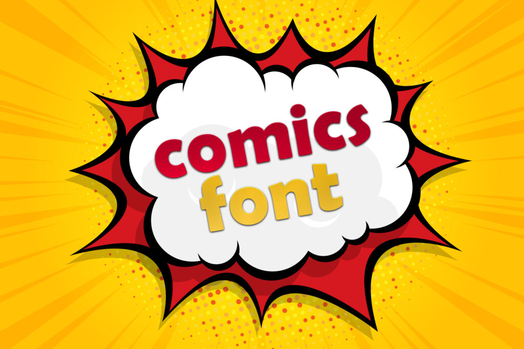 Featured image for Comics Font by OWPictures · Creative Fabrica