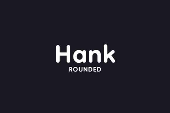 Featured image for Hank Rounded Font by Reghardt · Creative Fabrica