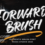 Featured image for Forward Brush Font by NissaStudio · Creative Fabrica