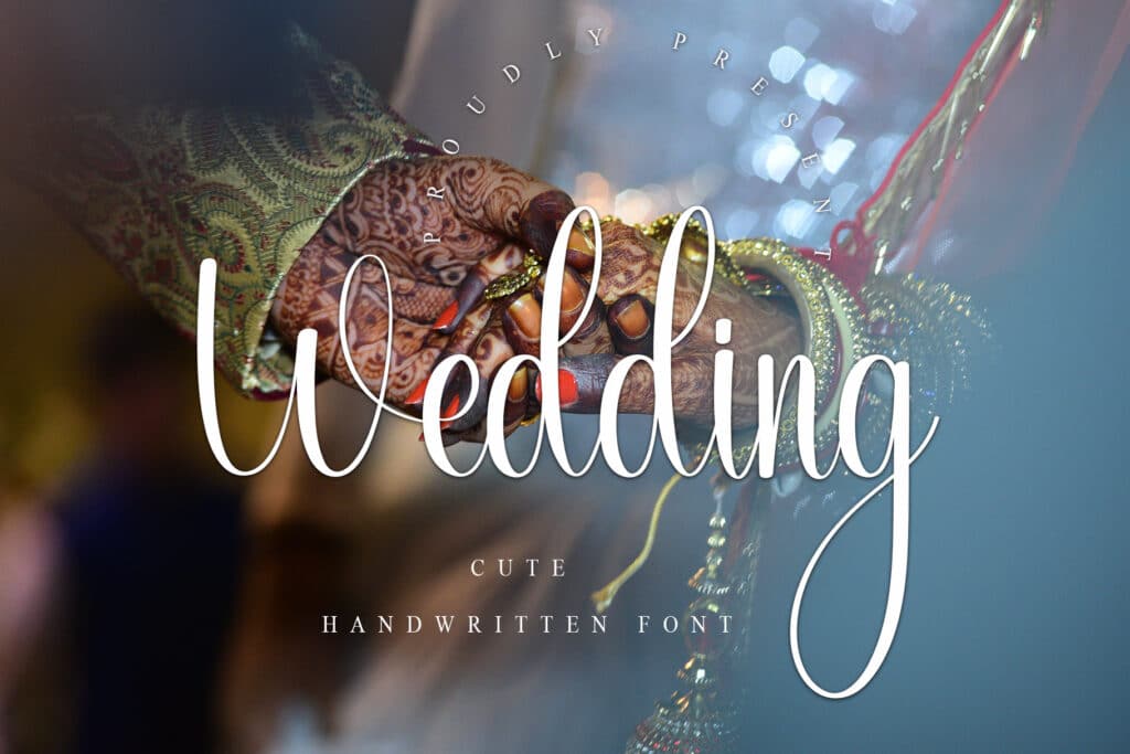 Featured image for Wedding Font by PiPi Creative · Creative Fabrica