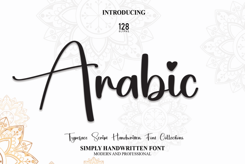 Featured image for Arabic Font by andikastudio · Creative Fabrica