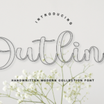 Featured image for Outline Font by hl_studio