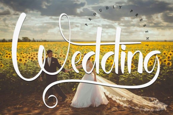 Featured image for Wedding Font by PiPi Creative