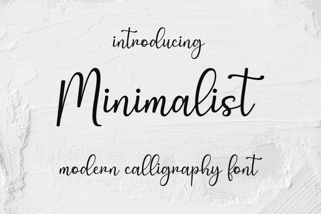Featured image for Minimalist Font by cavalera creative