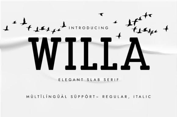 Featured image for Willa Font by Minimalistartstudio