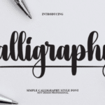 Featured image for Calligraphy Font by ade studio
